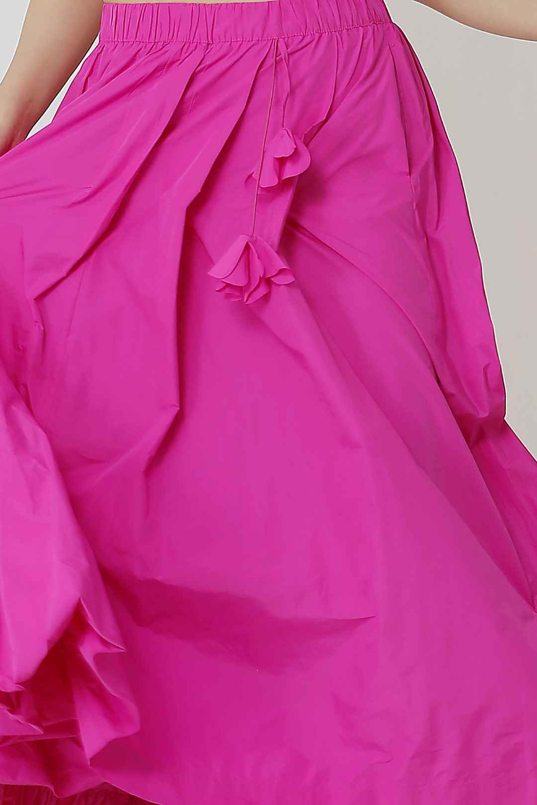 Balloon Skirt - Fuchsia
