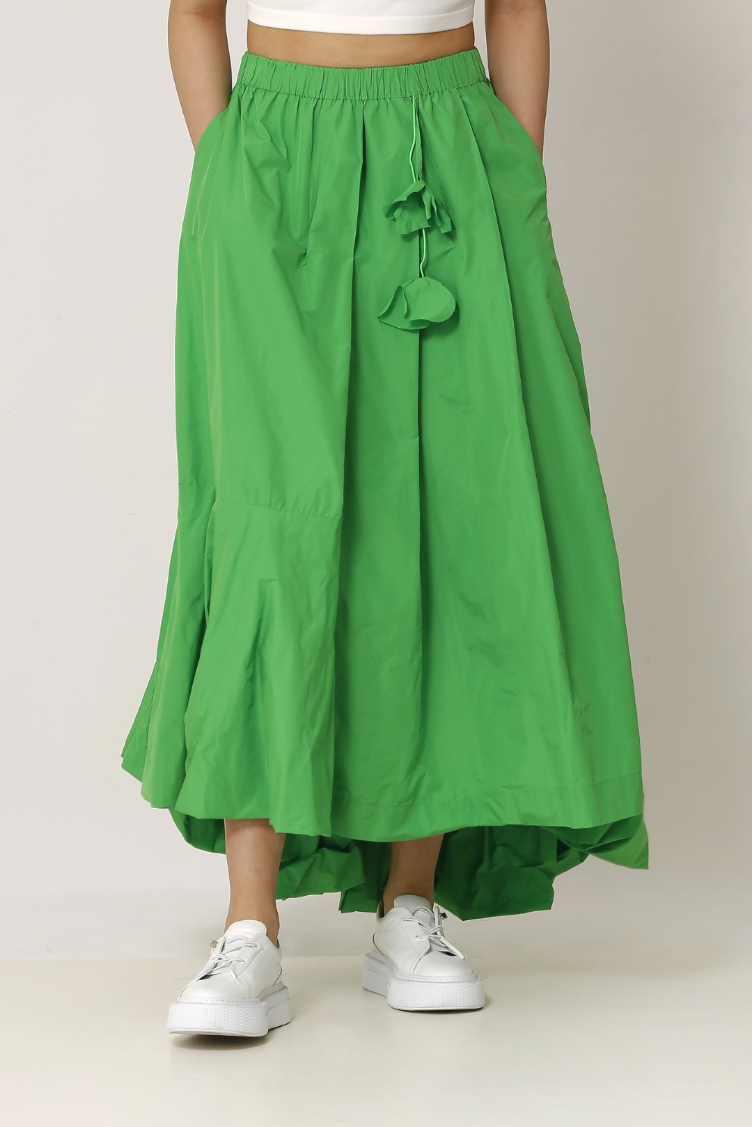 Balloon Skirt - Green