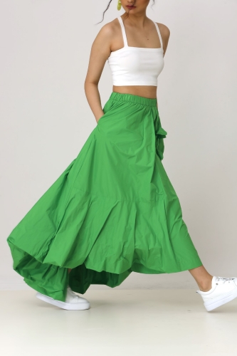Balloon Skirt - White