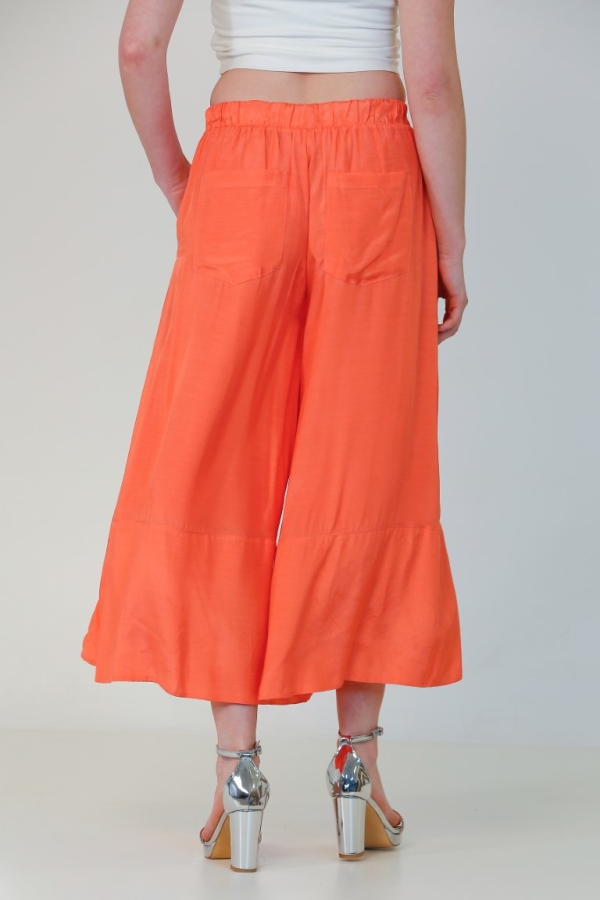 Floş Pantolon - Mercan - 5